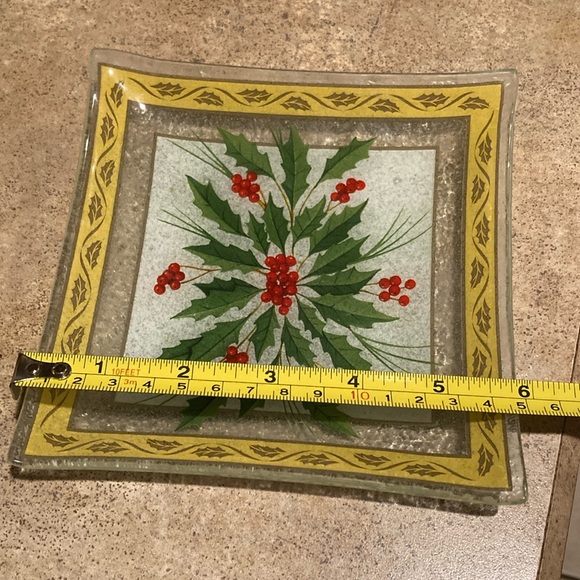 Gorham HOLLY GLASS DISH - Picture 9 of 10